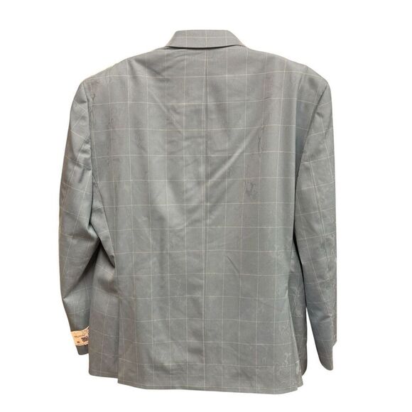 Tayion Classic Fit Suit Separates Coat Light Blue NWT Size 46R - Picture 3 of 9